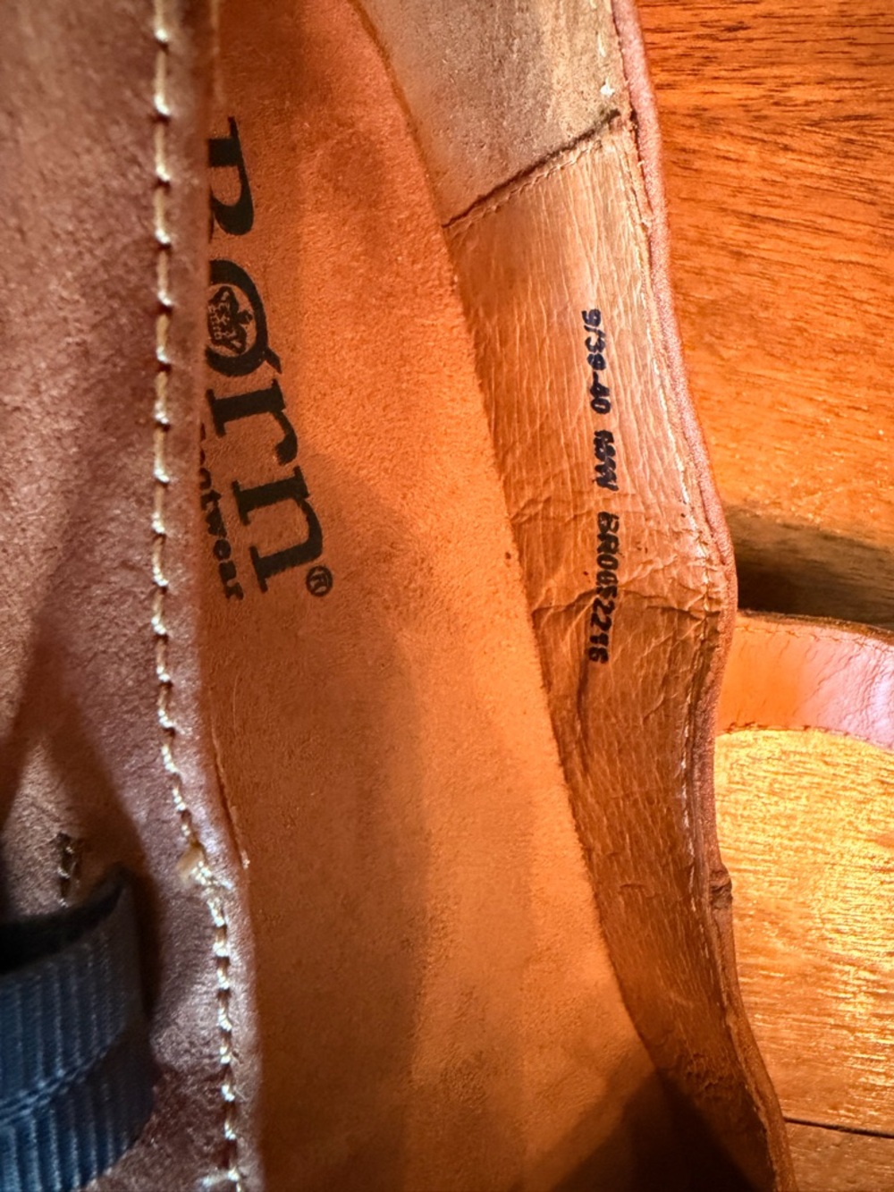 Born Women’s Mary Jane Leather Shoes in Brown Leather, EUC, barely worn. - Picture 4 of 8